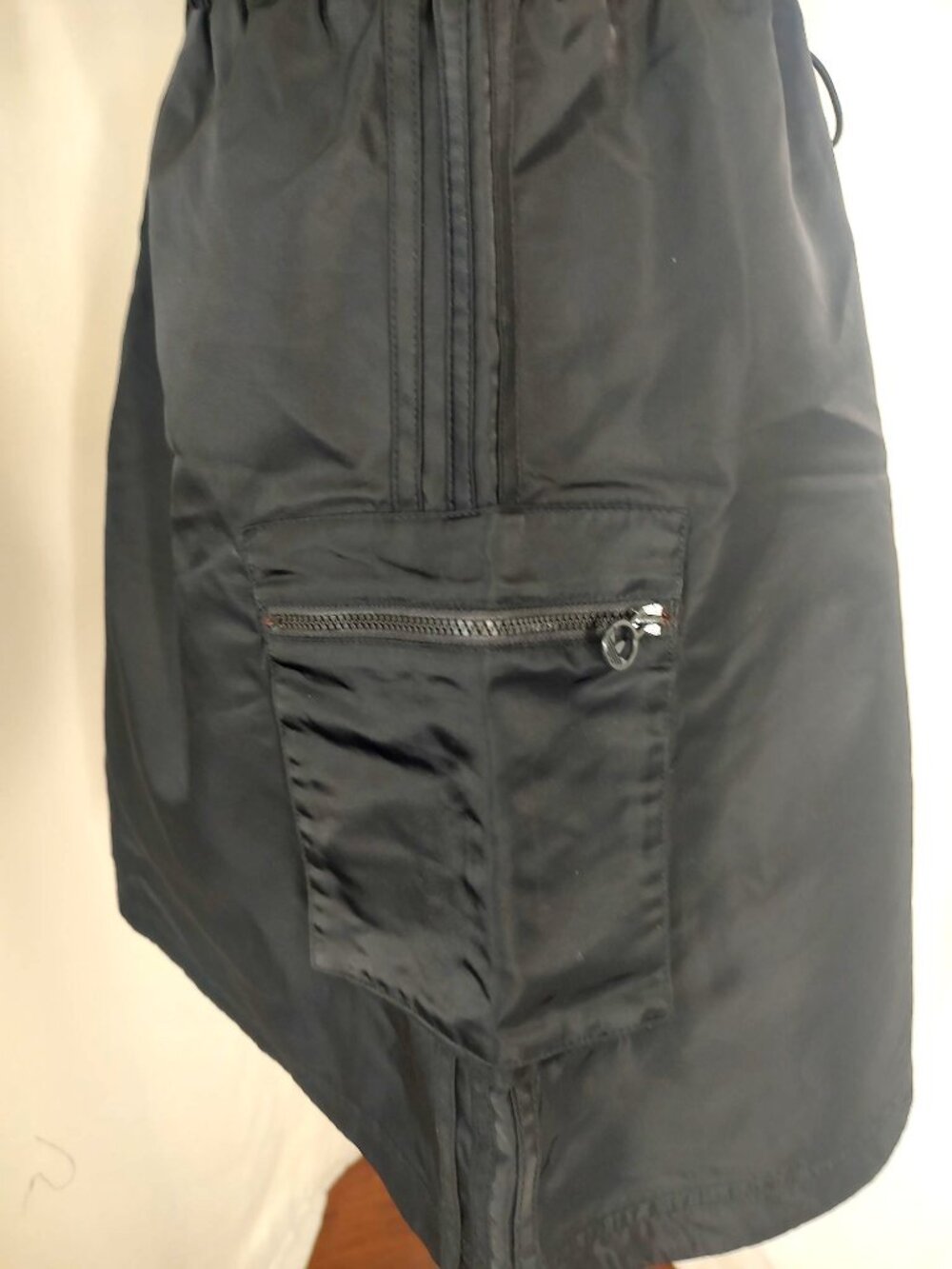 Adidas Originals Nylon Dress Black S Athleisure - Picture 12 of 16